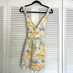 NWT Abercrombie & Fitch floral romper M